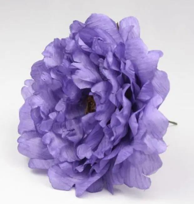 小さな牡丹。フラミンゴの花。パープル。 11cm