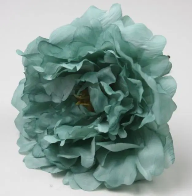Pivoine Feria. Fleurs de Flamenco. Vert Savonneux. 11cm