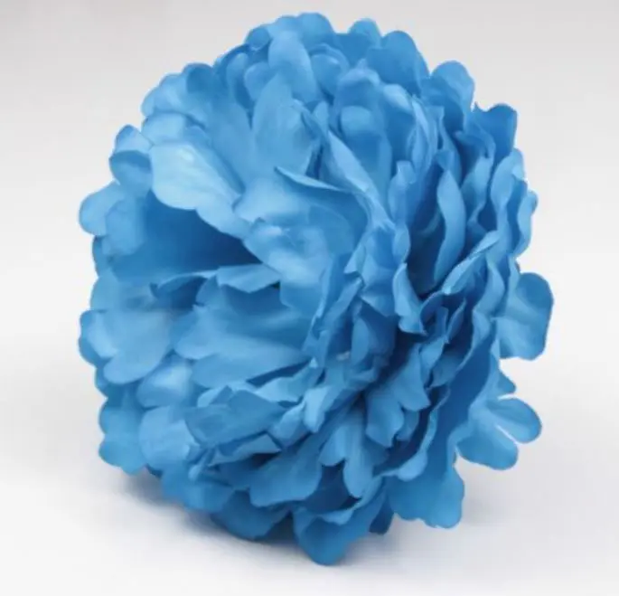 Fleur Pivoine Paris Couleur Turquoise . 16cm