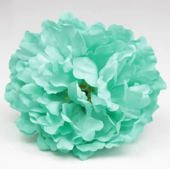 Flor Peonía Grande París Color Verde VR27. 16cm
