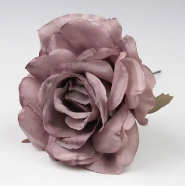 Small Rose Cadiz. 10cm. Mink TR 83