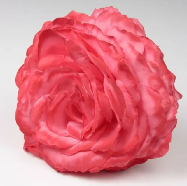 Grande Rose King. Fleur de Flamenco Corail RJ39. 17cm