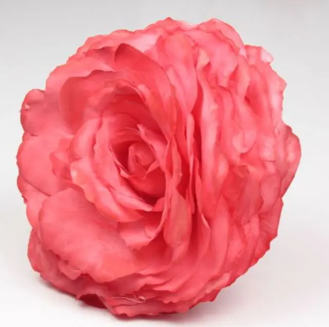 Grande Rose King. Fleur de Flamenco Rouge RJ39. 17cm