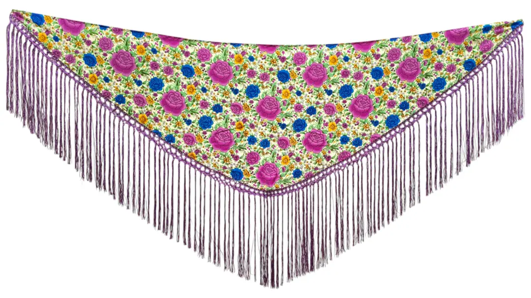 Mantoncillos Estampados de Flamenca