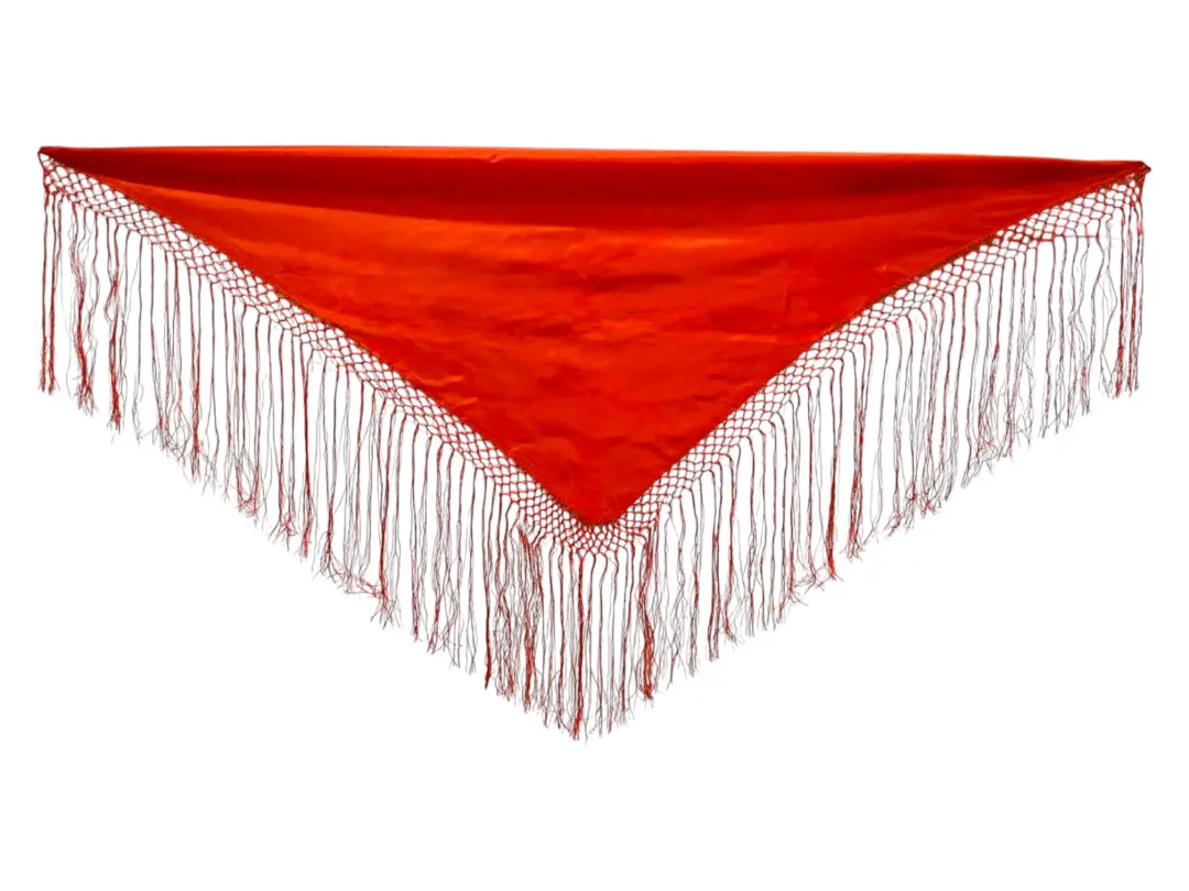 Mantoncillo liso para niñas en glase. Ref 252G