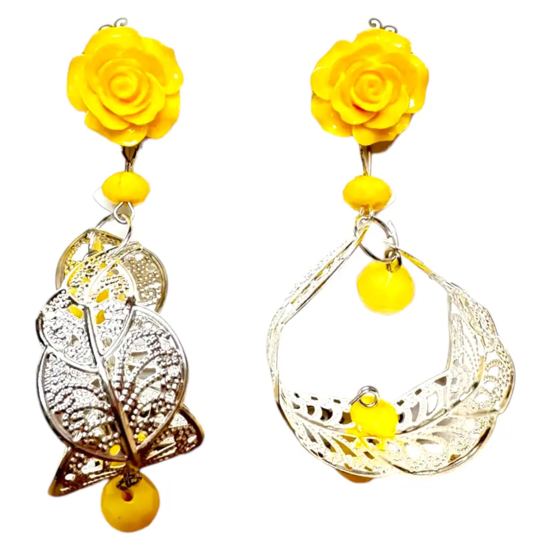 フラメンコとパーティーピアス