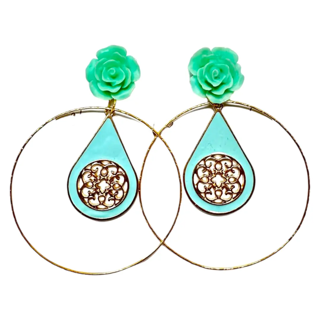 フラメンコとパーティーピアス