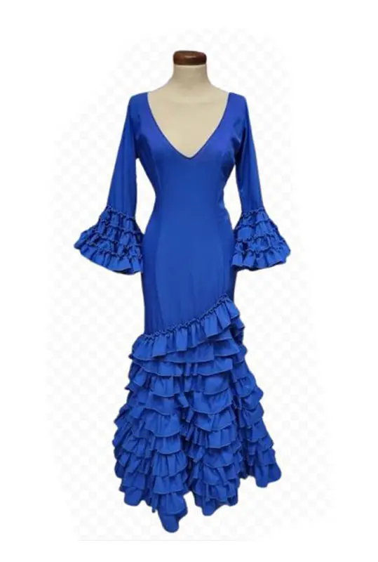 T 36. Robes Flamenco. Clavelina Azulón