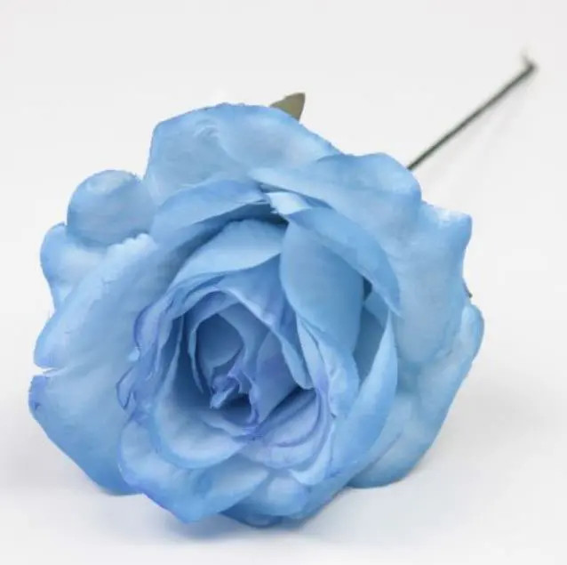Mini Rose Pomegranate. 7cm. Blue