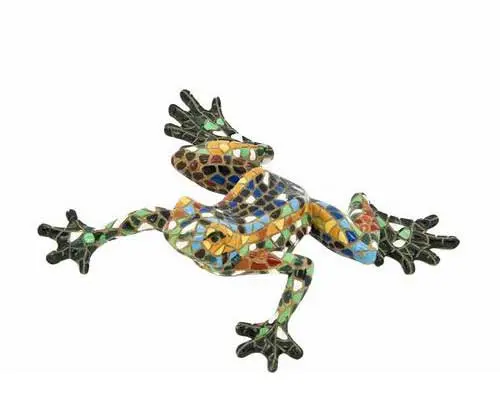 バルシノ・モザイク　カエル. 10cm