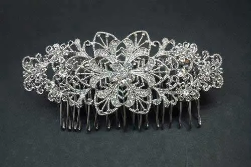 Damask Comb with Flowers Ref. 29678