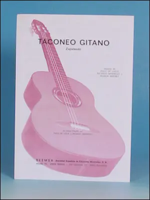 楽譜　Taconeo gitano