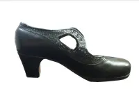 Cuir Noir/Cuir serpent noir