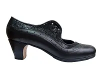 Piel Negro/Avestruz Negro