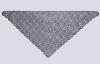Triangular shawl Black colour. Ref. 11497-8. Measurements: 1m X 2m