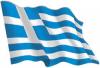 ステッカー　国旗シリーズ　ギリシャ