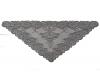 三角形披肩 黑色. Ref. 12321-8. 尺寸大约：100厘米。×200厘米