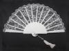 White Small Fan for Bride. Ref. 1308