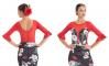 Flamenco Dance Maillots Happy Dance. Ref. E3181FP-LS103-MR20-PM43