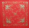 Handmade Embroidered Shawl. Natural Silk. Ref. 1011156CRMF
