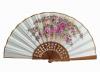 透かし彫べ－ジュアバニコ ラッカ－塗り ピンク手塗り花柄 カンラン製. D11. 43cm X 23cm.