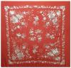 Handmade Manila Embroidered Shawl. Natural Silk. Ref.1011017RJMRFL