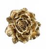 Gold Resin Flower Brooch