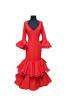 Talla 42. Vestido de Flamenca Modelo Alexandra. Rojo