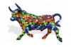 Toro Mosaico Multicolor. Barcino 12cm. Ref. 29131