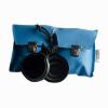Black With White and Green Grained Capricho Castanets With Double Soundbox by Castañuelas del Sur