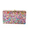 Glitter Methacrylate Clutch Bag for Party