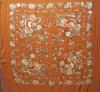 Handmade Manila Embroidered Shawl. Natural Silk. Ref. 1011016NCALCO