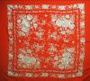 Handmade Manila Embroidered Shawl. Natural Silk. Ref. 1011016NRJMF