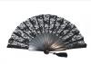 Black Blond Lace Fan for Ceremony. Ref. 1399N