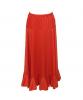 Initiation/Beginners Flamenco Skirts for Adults and Girls. Red