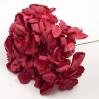 Hortensias Londres. Fleur de Flamenco pour les cheveux. Rouge. 20cm