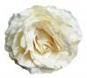 King Large Rose. White Flamenco Flower. 17cm