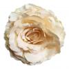 King Large Rose. Cream Flamenco Flower. 17cm