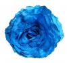 Grande Rose King. Fleur de Flamenco Turquoise. 17cm