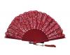 Strawberry Lace Fan for Ceremony