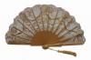 Golden Ceremony or Party Fan. Ref. 1730