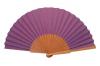 Purple Silk Fan