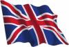 Great Britain flag sticker