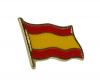 Pin with the Spanish flag