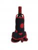 Flamenco Apron for Bottles Black with Red Polka Dots