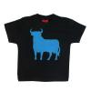 T-shirt for children with the blue Osborne bull