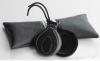 Black Canvas With White Grained Castanets for Professional