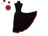 Flamenco Skirt With Double Flounce For Girls and Women