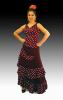 Faldas de ensayo para bailar flamenco. Modelo Tamara
