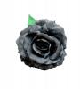 Flor flamenca. Mod. Rosa Maravilla Teñida. Negra. 16cm